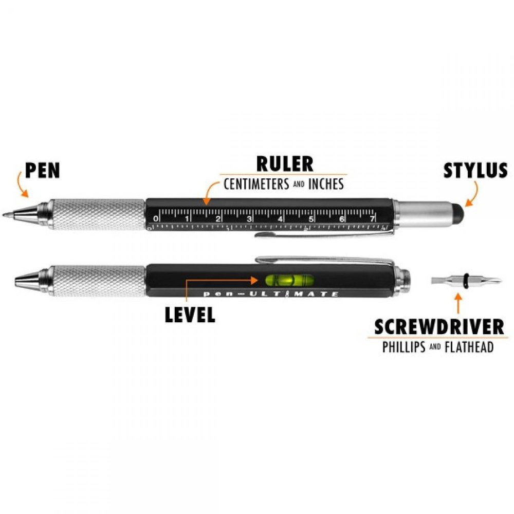 

Pulpen Serbaguna - Stylus Penggaris Obeng Pen