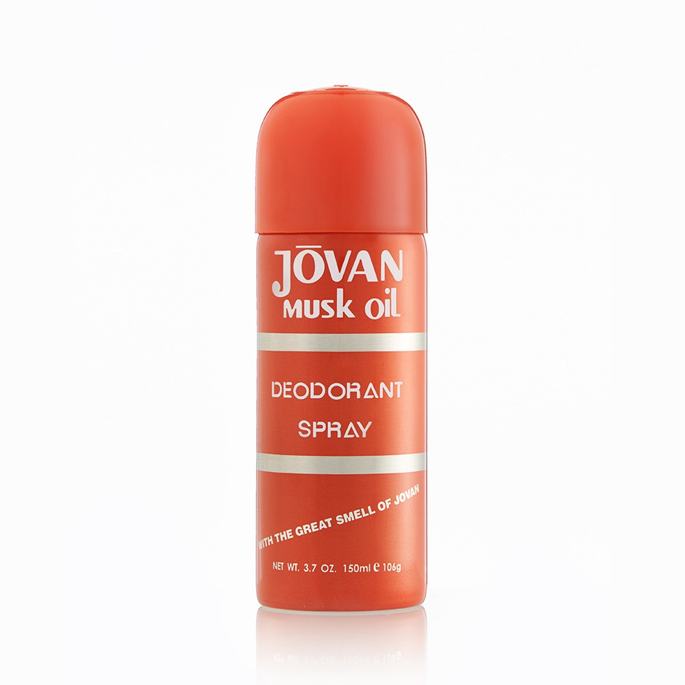 Jovan Musk Oil Deodorant Spray 30ml (KHUSUS PULAU JAWA)