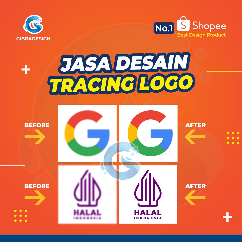 JASA DESAIN TRACING LOGO SIMPLE (EDIT ULANG)