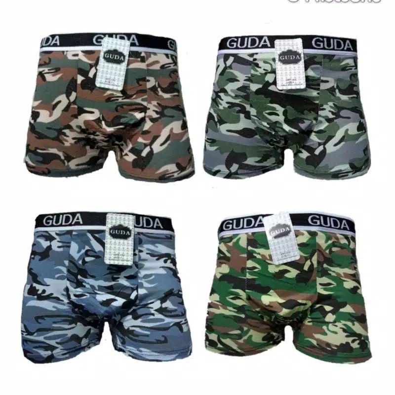 Celana Dalam Pria ( Boxer ) Import Motif Army