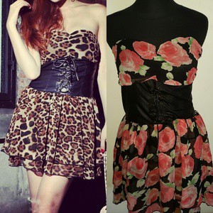 premium flower dress kemben bangkok dress