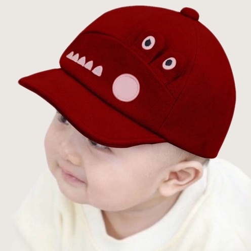TOPI ANAK BAYI LAKI LAKI PEREMPUAN  MOTIF ALIGATOR TOPI ANAK BASEBALL 3 BULAN SAMPAI 3 TAHUN-2