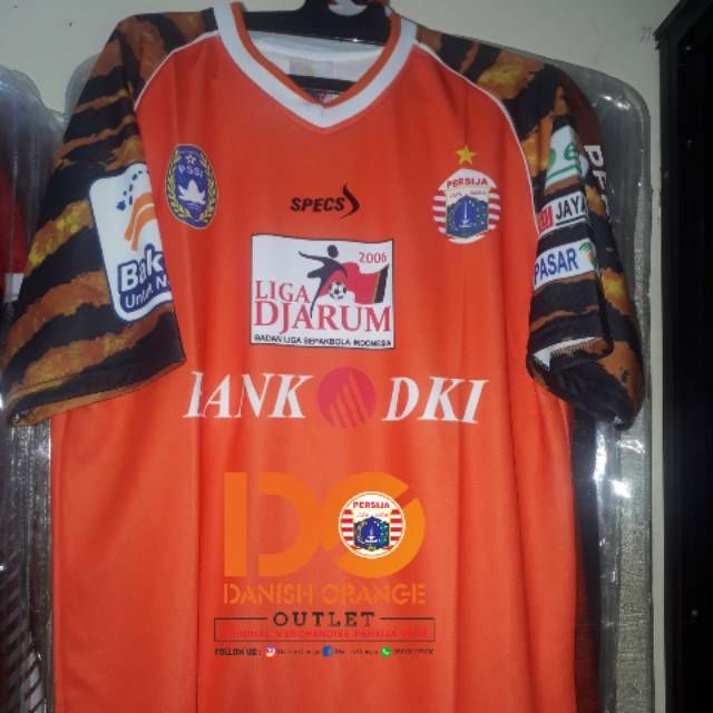 Jersey Retro PERSIJA JAKARTA 2006 
Printing Size L