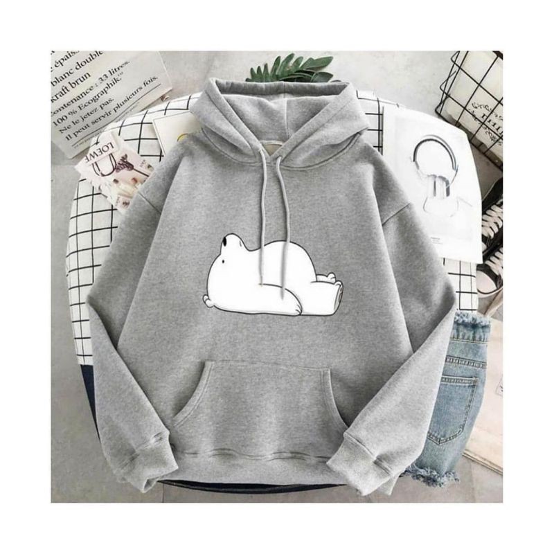 Sleep The Bear Hoodie Fleece Cutess