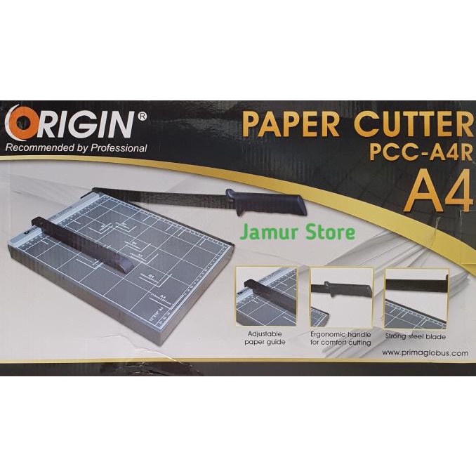 

Gaya Origin Paper Cutter A4 / Alat Pemotong Kertas Origin Pcc-A4R Hot Sale