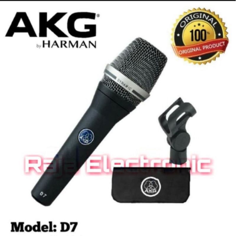 Mic Kabel AKG D7 Original AKG D 7 Garansi Resmi.