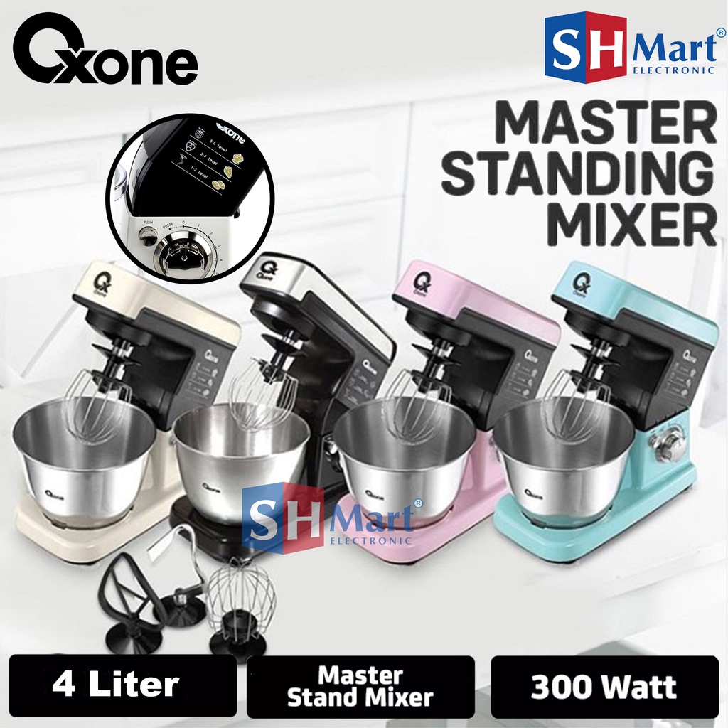 OXONE MASTER STANDING MIXER OX-855 OX855 KAPASITAS 4 LITER GARANSI RESMI OXONE