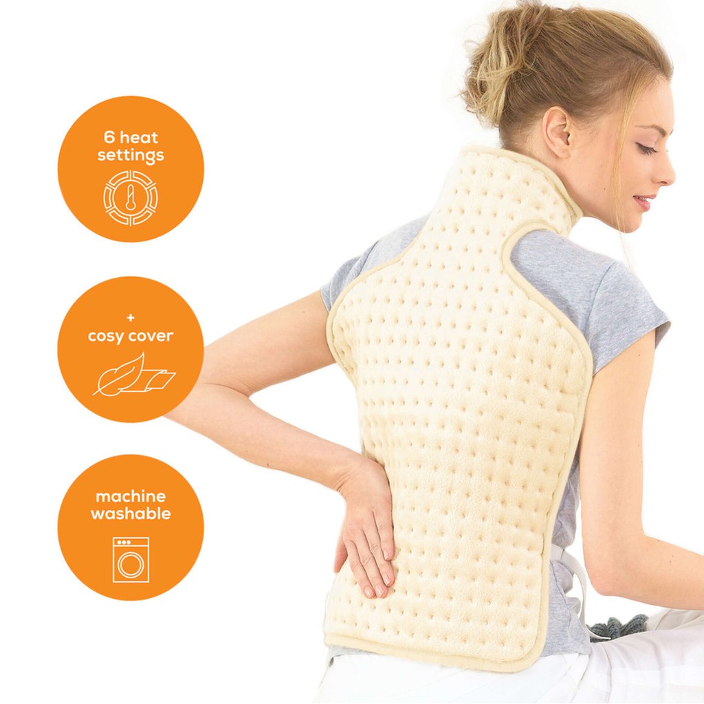 Beurer HK 58 / HK-58 / HK58 Cosy Back &amp; Neck Heat Pad - Pemanas Punggung dan Leher