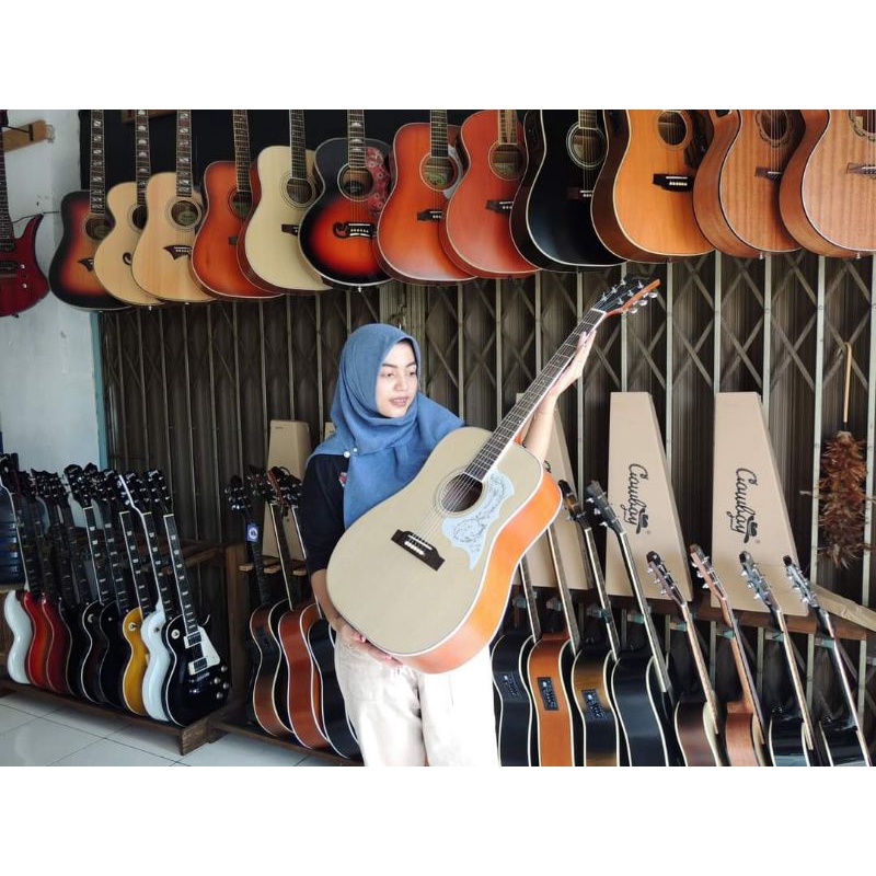 GITAR AKUSTIK GIBSON HIMMINGBIRD CUSTOM BERKUALITAS