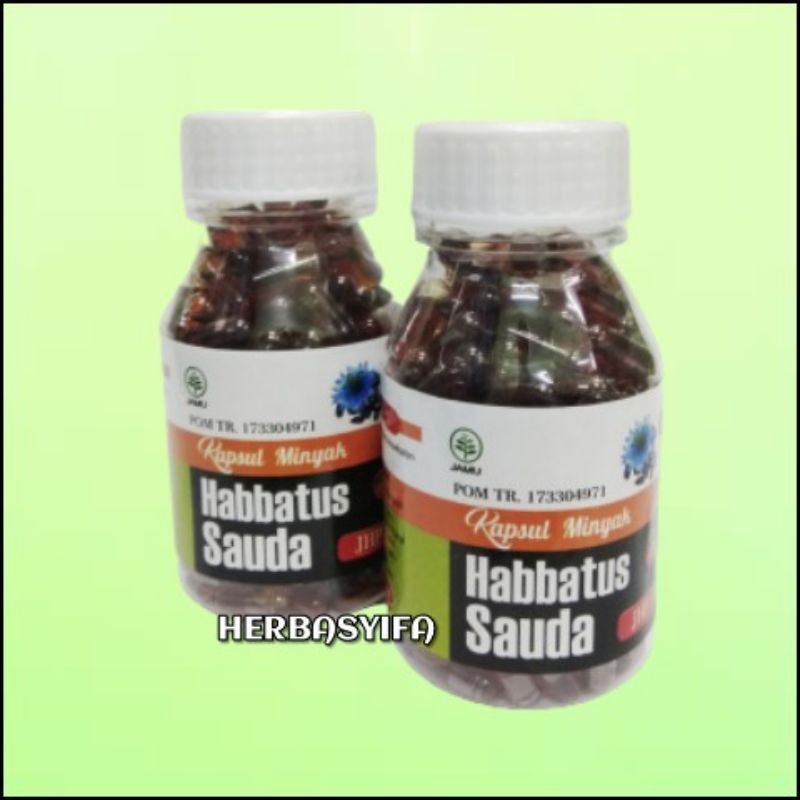 Habbatussauda Oil 200 kapsul Jhp - Habasyi Oil JHP