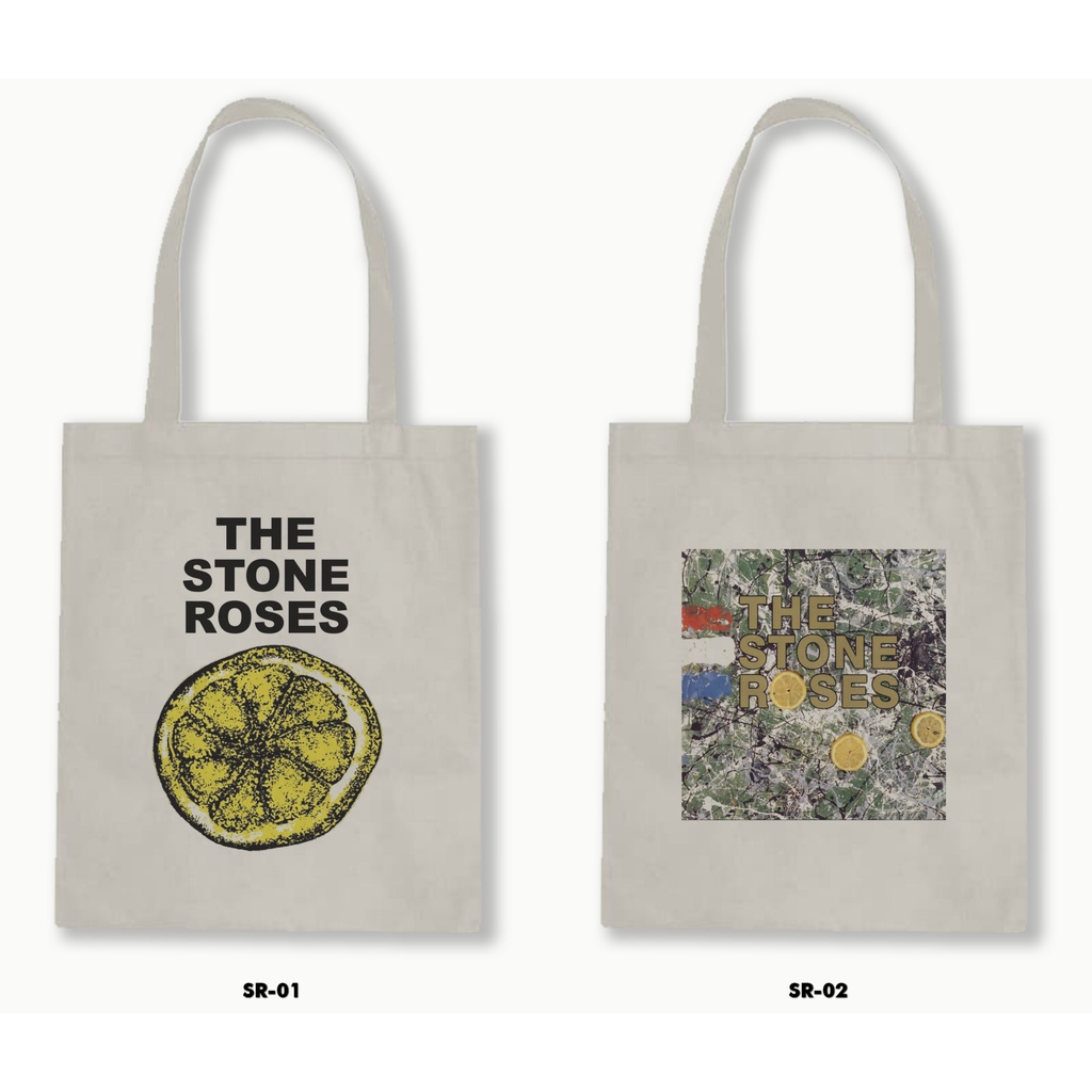 TOTE BAG BLACU - THE STONE ROSES