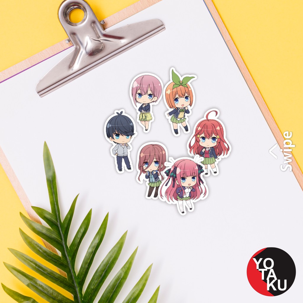 

Stiker Sticker Anime Gotoubun SA1701 YOTAKUSHOP