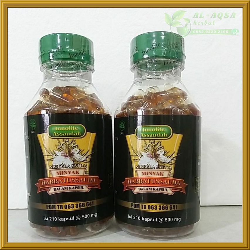 Kapsul Minyak Habbats Innolife 210 kapsul