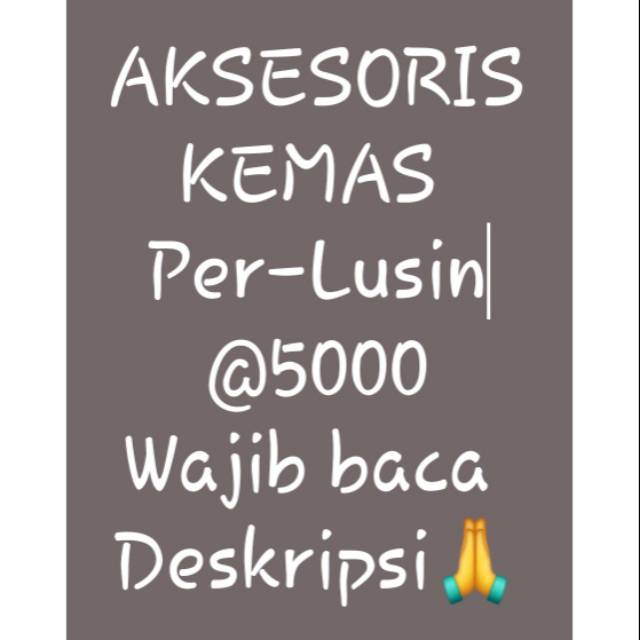 AKSESORIS kemas kaoskaki /PER'LSN(hanger+label+plastik)