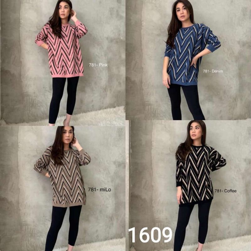 atasan big size rajutan wanita