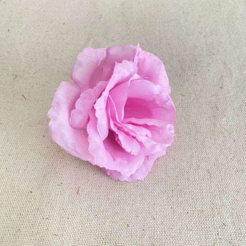 Kuntum Bunga Mawar Rose FL (Satuan) Bunga Artificial / Bunga Plastik / Bunga Dekorasi / Pernikahan-Magenta