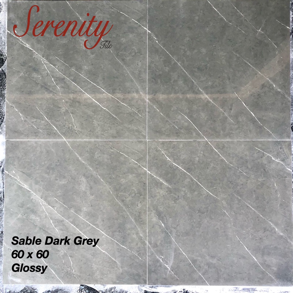 Granit Serenity Sable Dark Grey 60x60