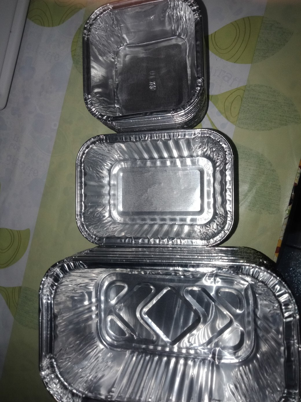 Aluminium Tray Bx-984519 - Wadah Aluminium Foil Tray Bx984519