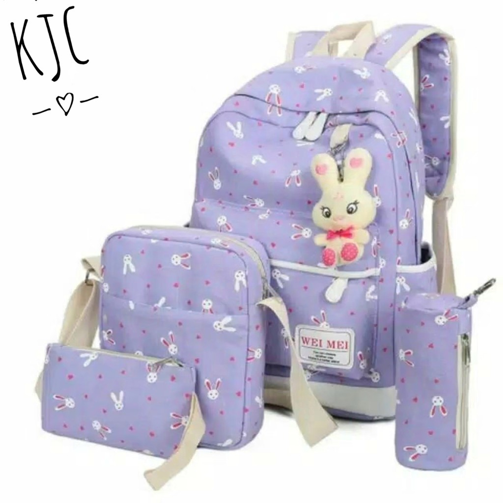 KIANJAYACOLLECTION89 - TAS RANSEL  PLAYBOY 4 IN 1 PALING MURAH!!!