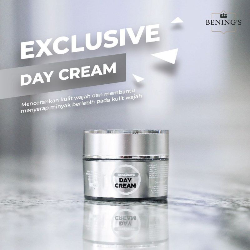 Exclusive Day Cream Benings Skincare by Dr Oky (Benings Clinic) Sodium Lactate, Soluble
