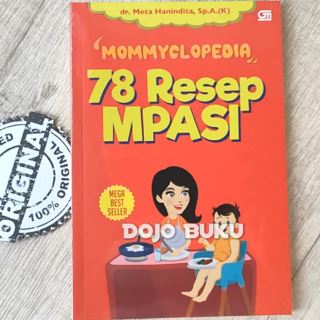 Buku Resep Mommyclopedia - 78 Resep MPASI by dr. Meta Hanindita, Sp.A