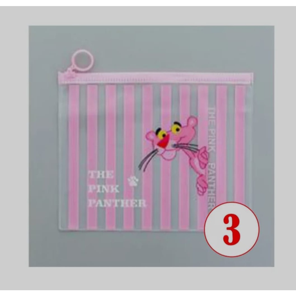 

Beli 1 Gratis 2 Tas Kosmetik Pink Panther Unicorn / Tempat Pensil Transparan Pouch