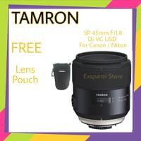 Lensa Tamron SP 45mm F/1.8 VC USD For CANON Full Frame