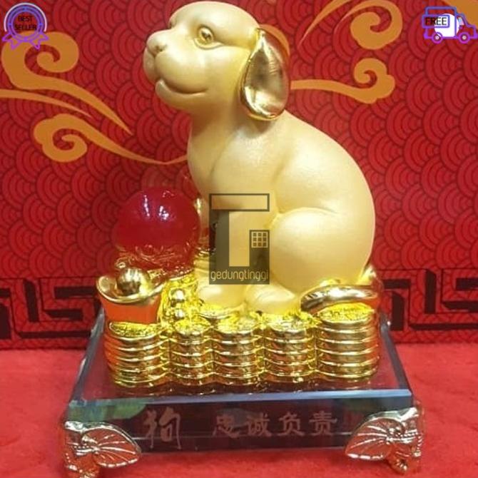 ID PATUNG PAJANGAN HIASAN IMLEK HOKI REJEKI FENGSHUI FH65165FG