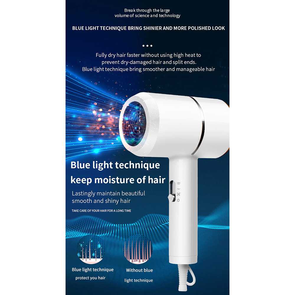 Hairdryer Alat pengering rambut Blower Professional Salon 2000W hair dryer style rambut cepat kering Pengering Rambut Hair Dryer Quick Dry Blower Daya tinggi kecantikan Alat Pengering Rambut Multifungsi Ionic Hair Dryer