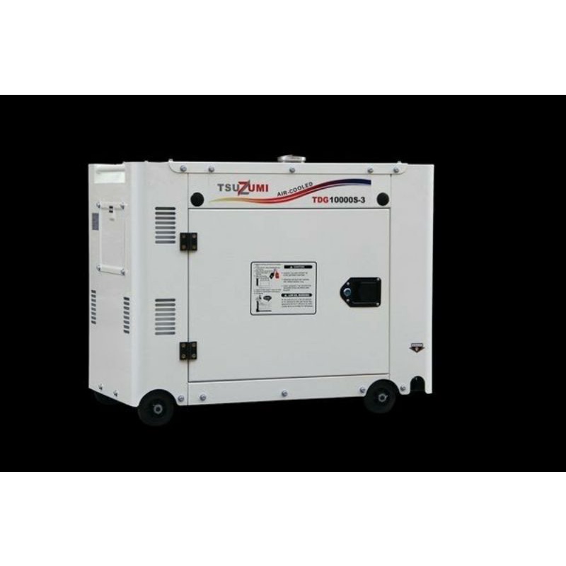 Genset Silent 8 KVA. 6000 watt. Diesel .Tsuzumi TDG 10000S-3.Double voltage
