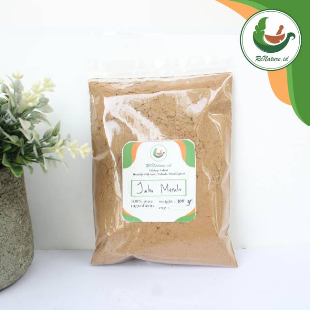 

renatureid - bubuk Jahe Merah 100 gram / Jahe merah bubuk grade b renature jamu herbal rena