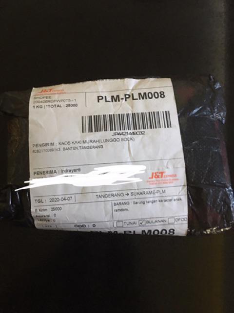 Sarung Tangan Karakter Anak Ramdom