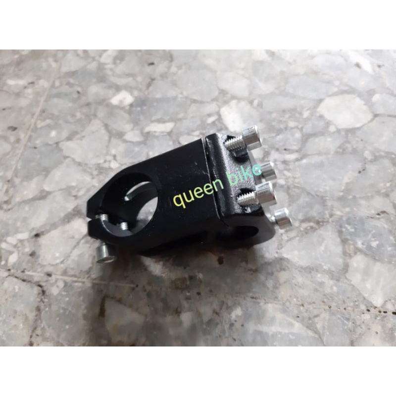 Steam Stem Kepala Stang Sepeda BMX 22,2 Hitam Murah