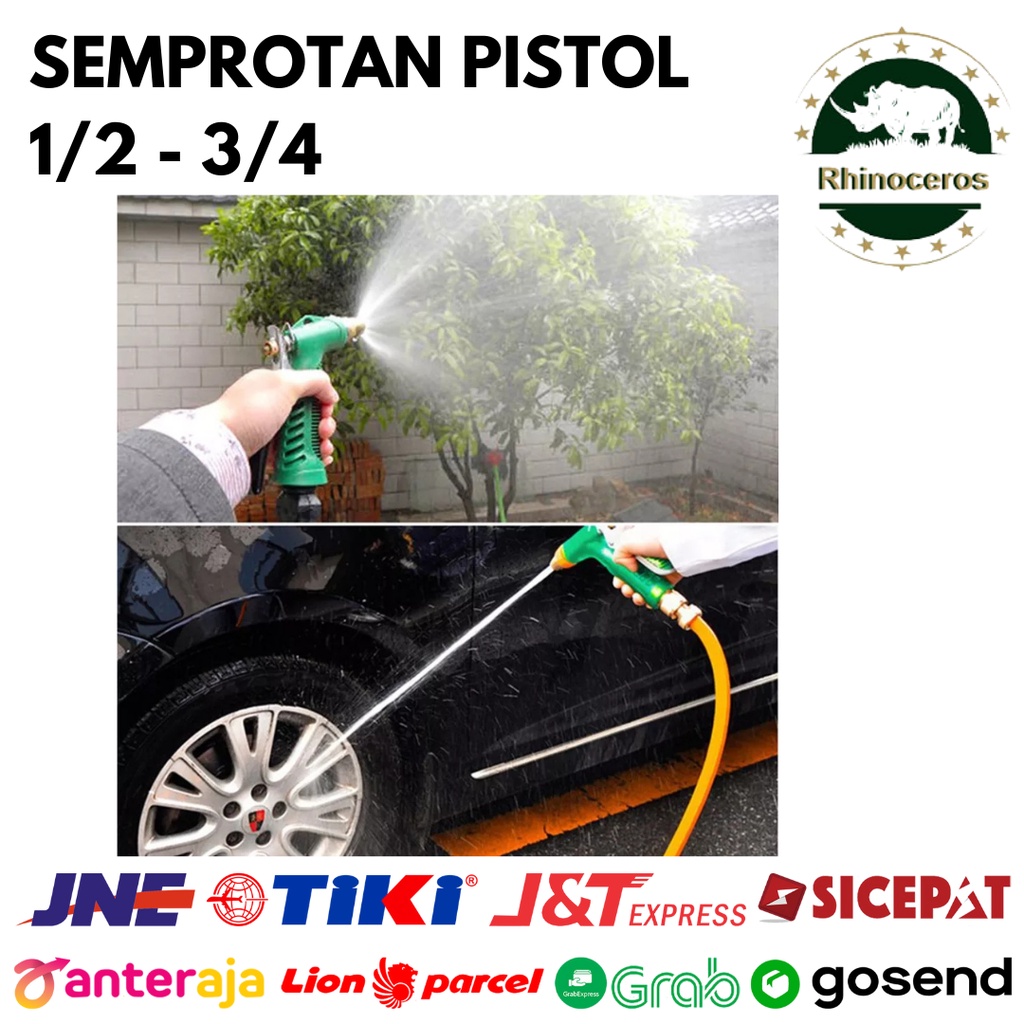 Semprotan Air Pistol Taman Semprotan Air 1/2~3/4