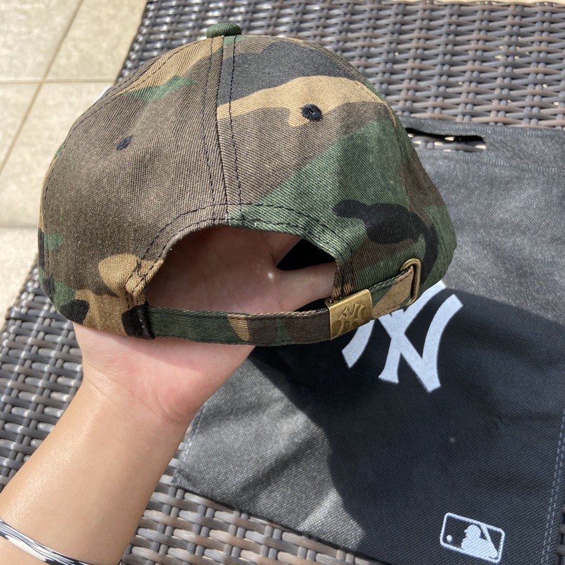 Topi Ny Newyork Cap Camo Minifont