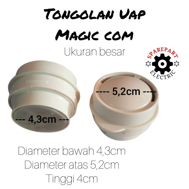 TONGOLAN UAP TUTUP MAGIC COM - RICE COOKER MULTI UNIVERSAL