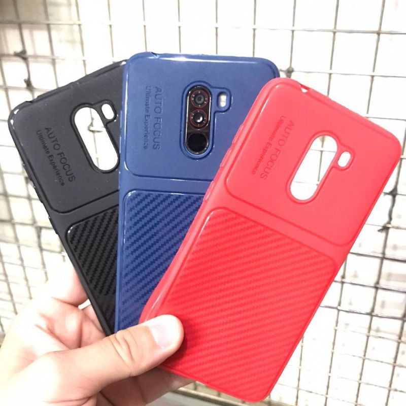 Softcase Auto Focus Carbon for hp samsung j3pro j2prime g530 j7prime ,Xiaomi Redmi Note5A,Vivo V7,Oppo F5 A71 Iph 5G#casemurah