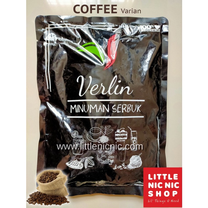 

DISKON - (BISA COD) Verlin bubuk minuman Coffee Caramel Cappucino Mochachino 1 kg - Salted Caramel