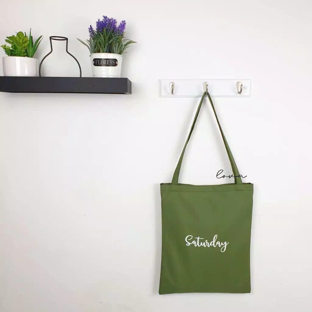 Tote Bag DAYS Tote Bag Daily Tote Bag Murah Totebag Nama Hari