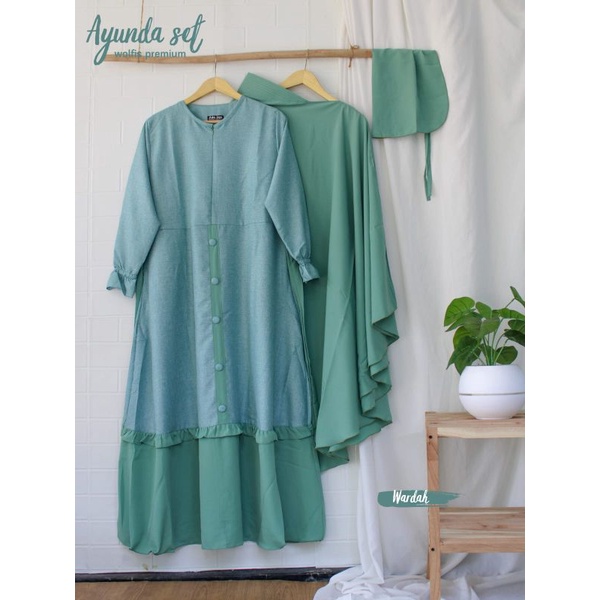 GAMIS SET AYUNDA BY UK HIJAB COLLECTION