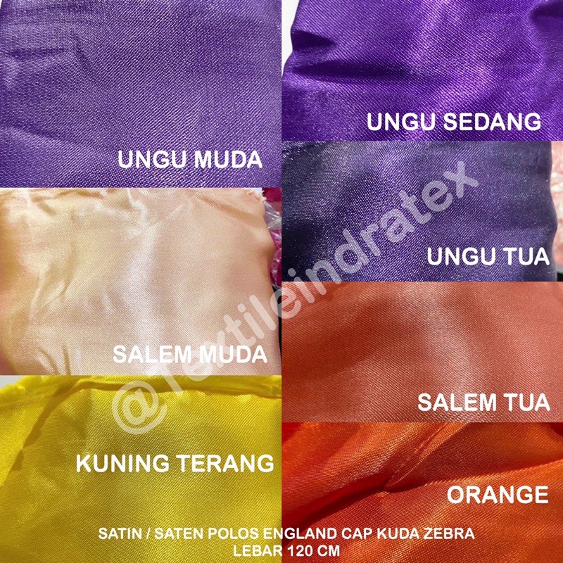 ( per 1 roll ) Kain satin polos saten SILK ENGLAND CLARISSA BRIDESMAID Lebar 120 cm bahan SCHRUNCHIE BAJU DRESS KERUDUNG JILBAB HIJAB DEKORASI NATAL CRAFT HAMPERS PARSEL bukan velvet