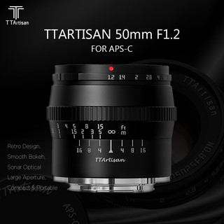 Lensa TTArtisan 50mm f1.2 APS-C
