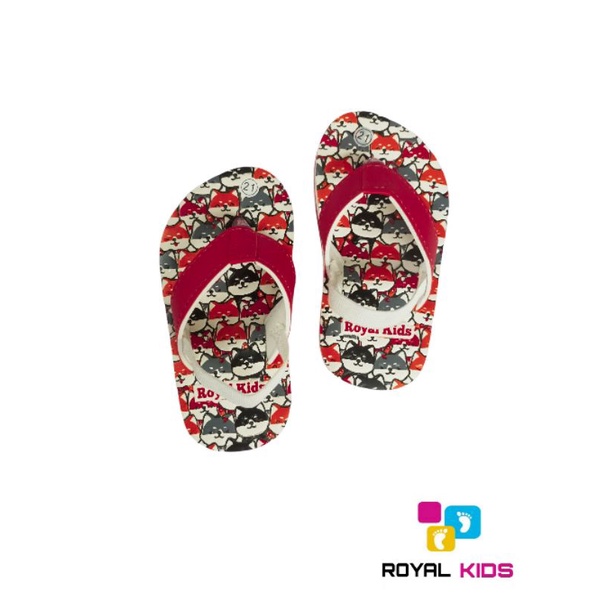 SANDAL BEBY ANIMAL ROYAL KIDS (bisa custom nama)