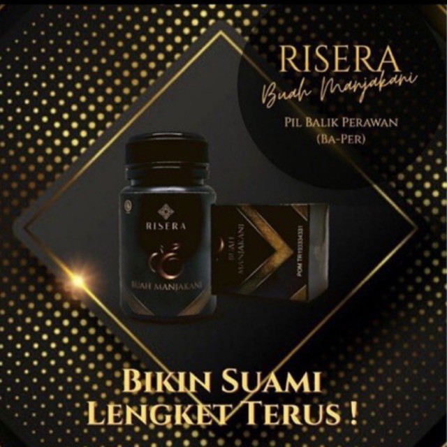 

RISERA BUAH MANJAKANI ORIGINAL PIL BAPER/BALIK PERAWAN