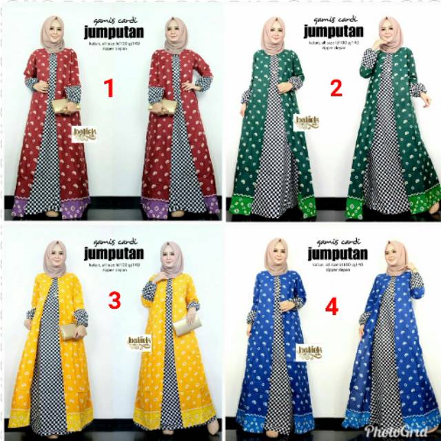 WOU BATIK GAMIS SARWENDAH Set Syari Pink Polos Moscrepe Savina Haji Umrah Umroh Gamis Syari - BG049