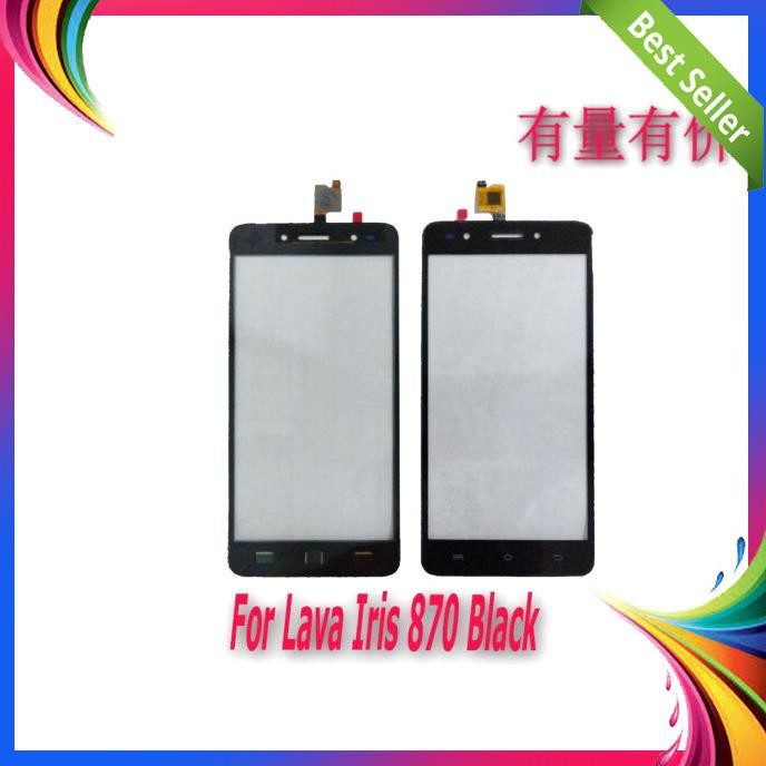 SPAREPART HP TOUCHSCREEN TS LAVA IRIS 870 BLACK TS LAVA IRIS TERLENGKAP