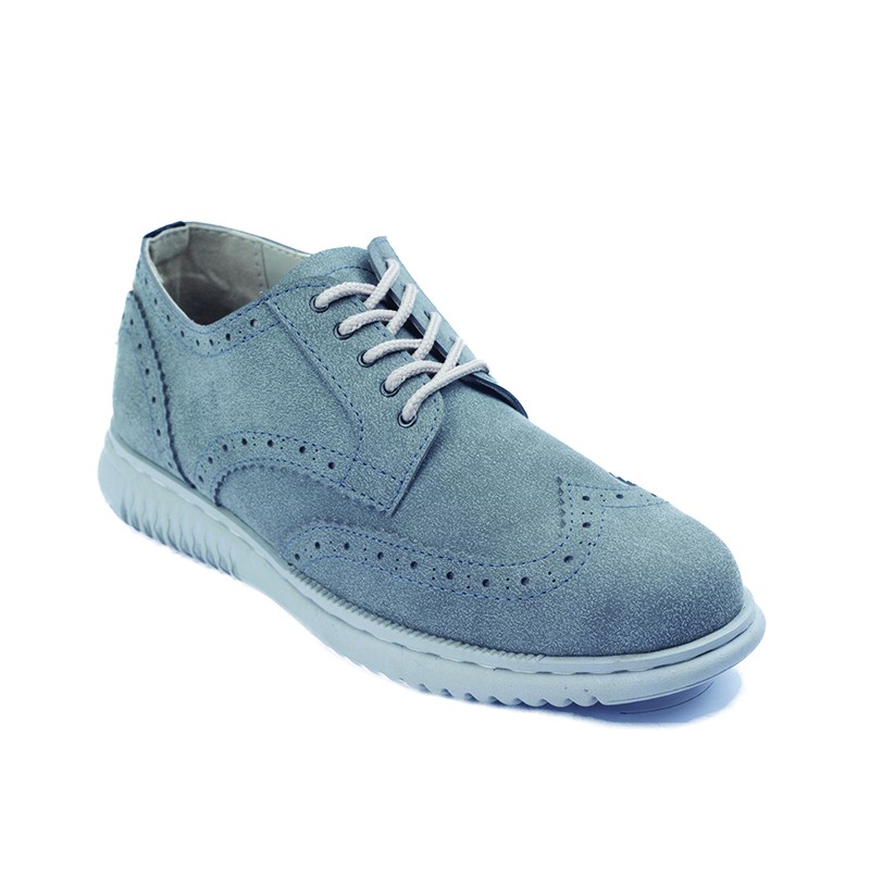 Gibson Wingtip Grey | Sepatu Sneakers Kerja Ori Tali Pria/Men Sneaker Footwear | FORIND x Giant Flames