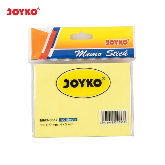 

MEMO STICK JOYKO MMS-0657 4x3 / STICKY NOTE