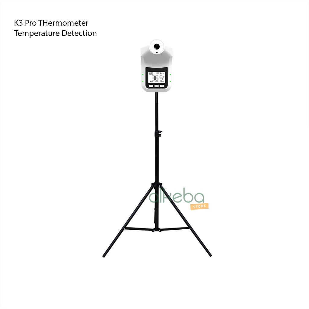 thermometer k3 pro dan Stand atau Tripod - Alat Peungukur Suhu