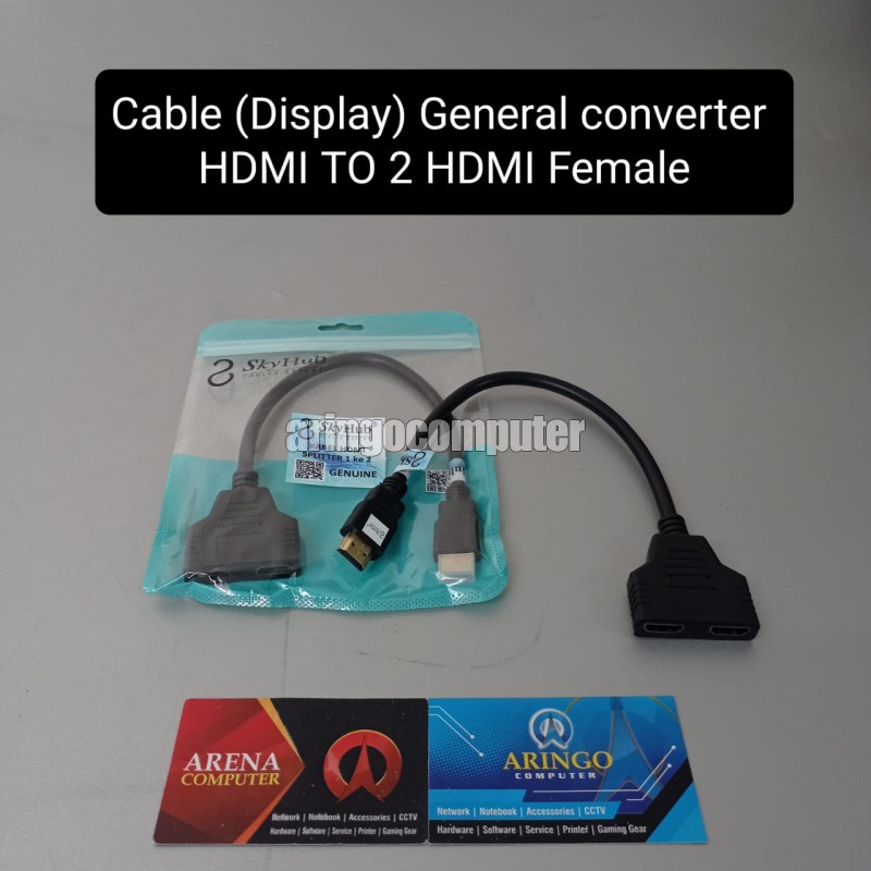 Cable (Display) General converter HDMI TO 2 HDMI Female